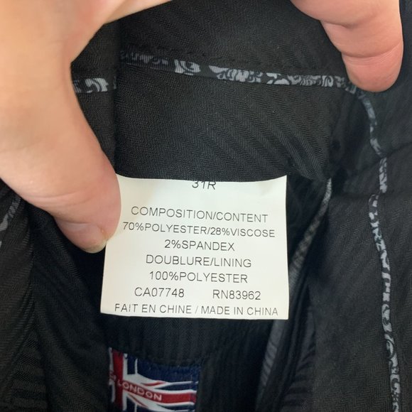 Soul of London gray plaid dress pants 31R - Picture 7 of 7